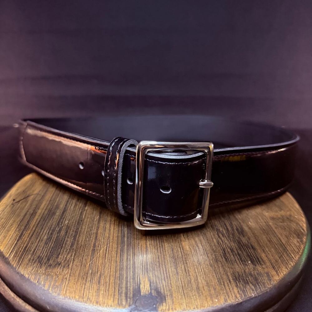 Gould & Goodrich Heavy Duty Belt Size 40" Hi-Gloss H52 Premium Leather Black
